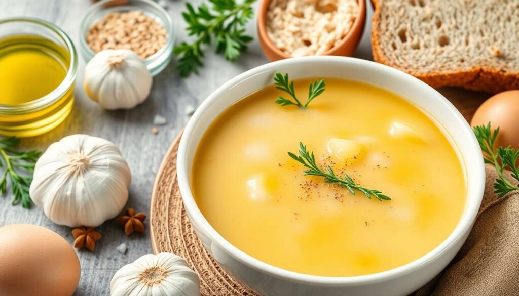 Soupe à l'ail de grand-mère : recette traditionnelle et savoureuse