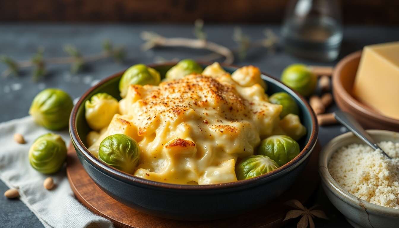 Gratin Savoureux : découvrez notre recette facile de choux de Bruxelles
