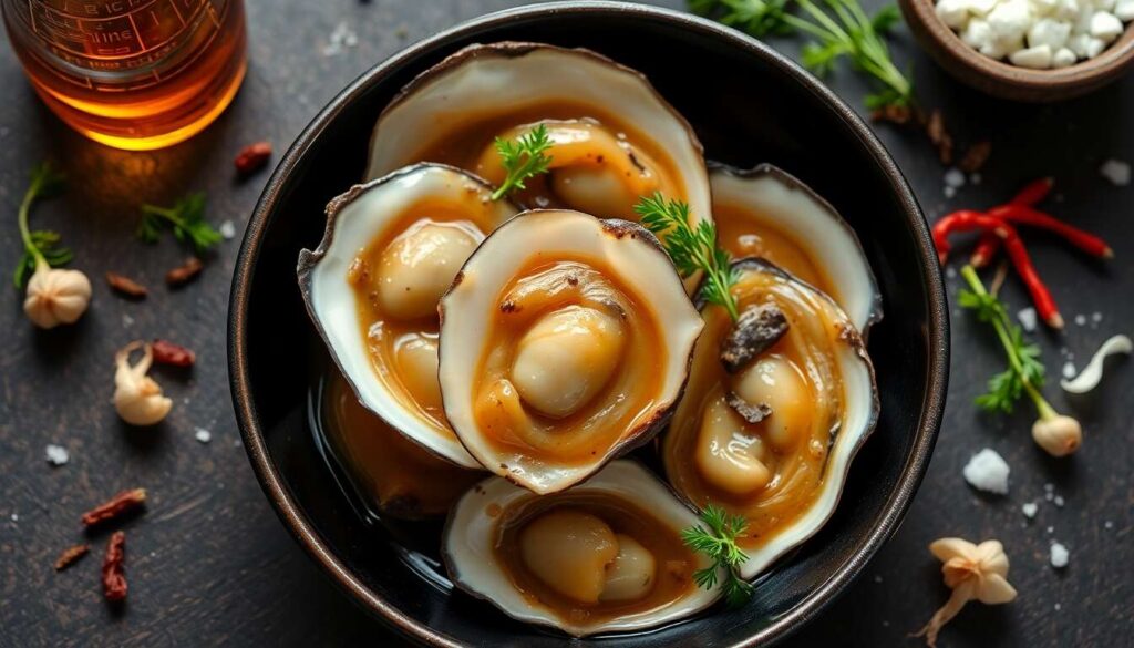 Huîtres au vinaigre et échalote : recette facile et savoureuse