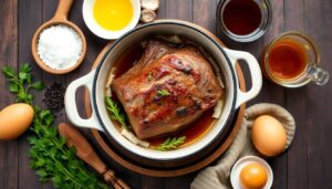 Rôti de bœuf en cocotte : recette savoureuse et facile