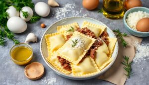 Raviolis Maison au Bœuf : recette Facile et Savoureuse