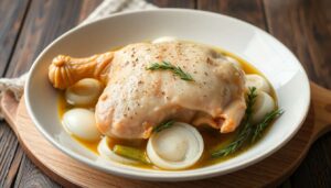 Cuisse de pintade aux oignons : recette savoureuse