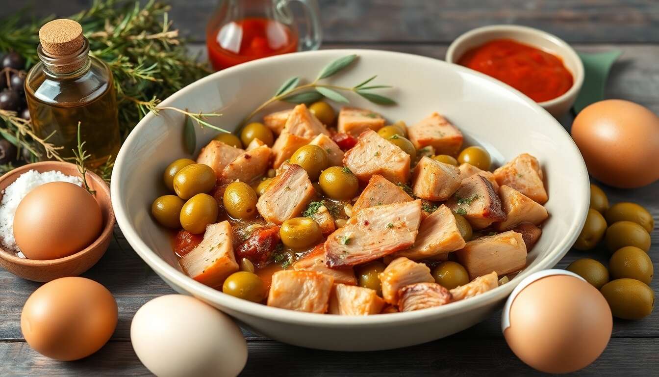 Sauté de porc aux olives : recette savoureuse et facile