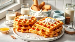Recette de gaufres sans œufs moelleuses et faciles à préparer