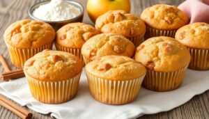 Recette de muffins aux pommes moelleux