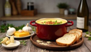 Fondue savoyarde aux 3 fromages : recette traditionnelle