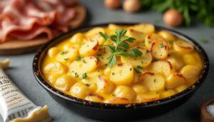 Tartiflette savoureuse au Cookeo : la recette facile