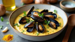 Mouclade à la crème : recette savoureuse et facile