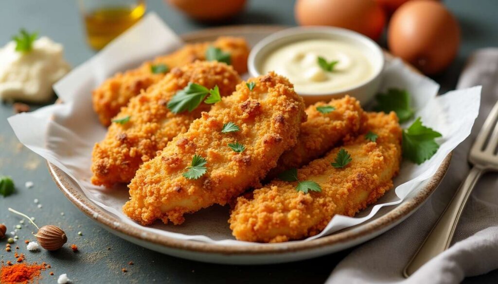 Découvrez comment réaliser des aiguillettes de poulet parfaites avec