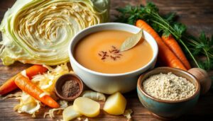 Soupe aux choux facile : recette rapide et savoureuse