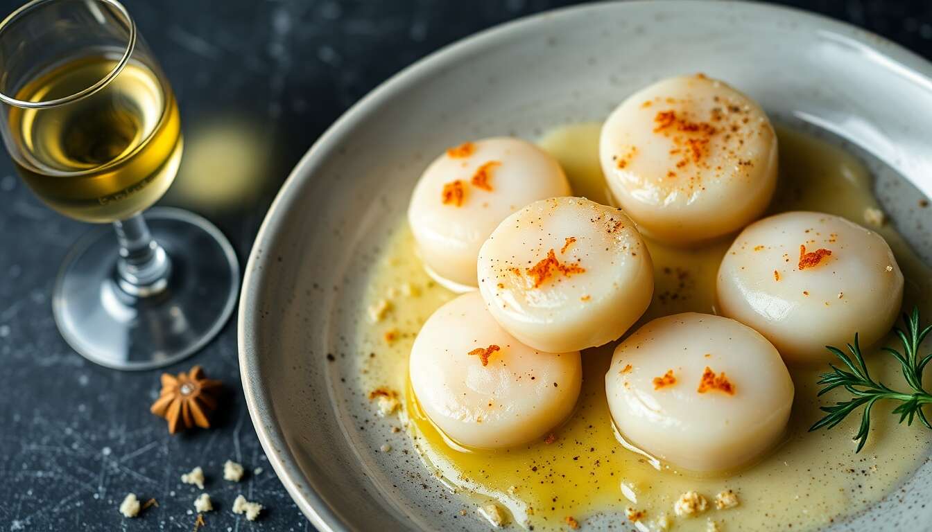 Recette traditionnelle : coquilles Saint-Jacques à la bretonne