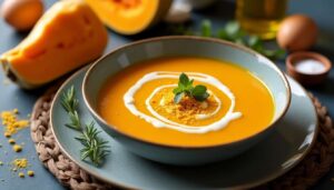 Velouté de butternut au Thermomix : recette facile et onctueuse