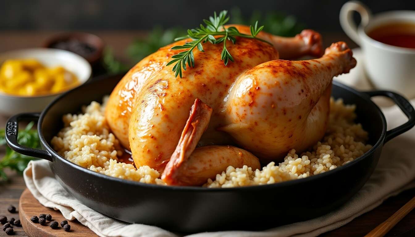 Poule au pot facile : recette traditionnelle à savourer