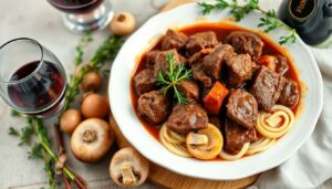 Bœuf bourguignon traditionnel de Mamie
