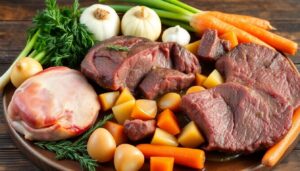 Baeckeoffe traditionnelle aux trois viandes : recette alsacienne authentique
