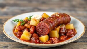 Recette facile de boudin aux pommes