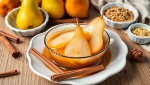 Recette de poire confite : réalisez un dessert gourmand