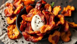 Chips de lard croustillantes : recette facile et rapide