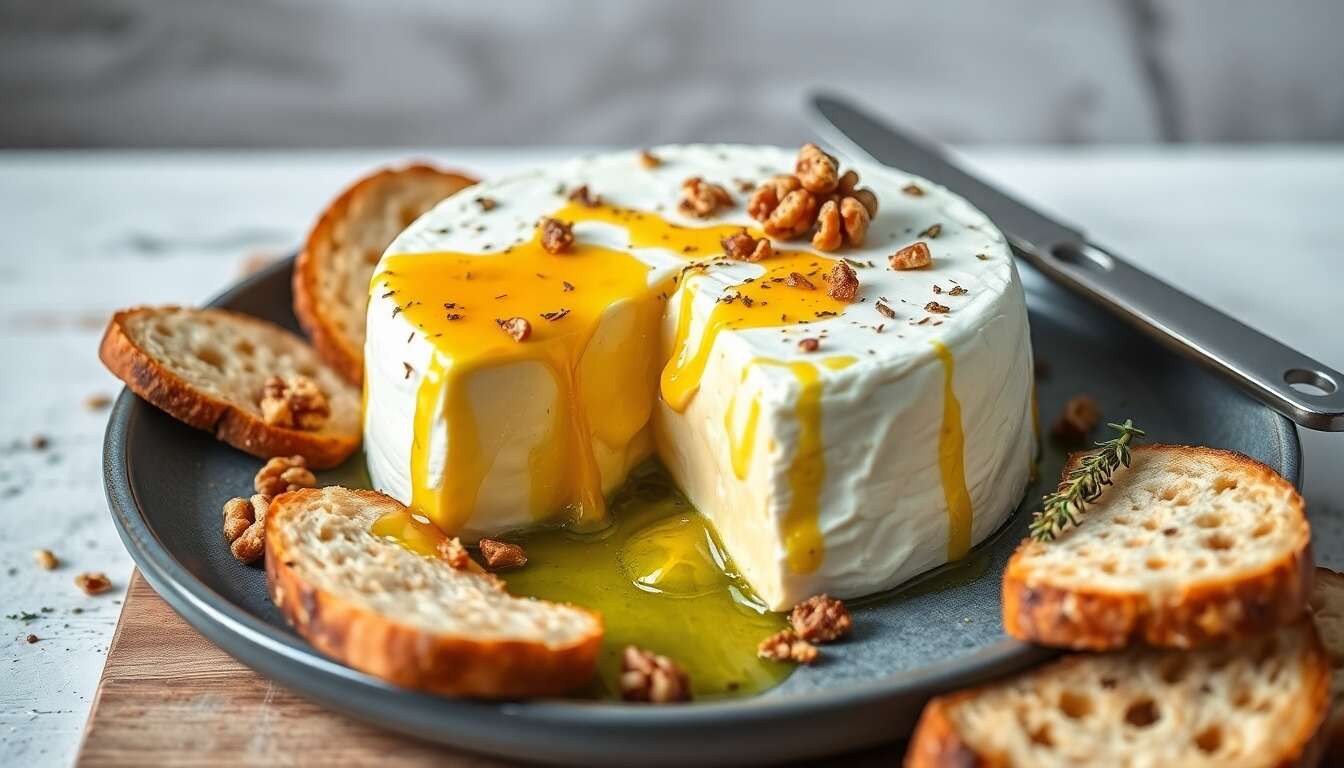 Camembert rôti au four : recette facile et savoureuse