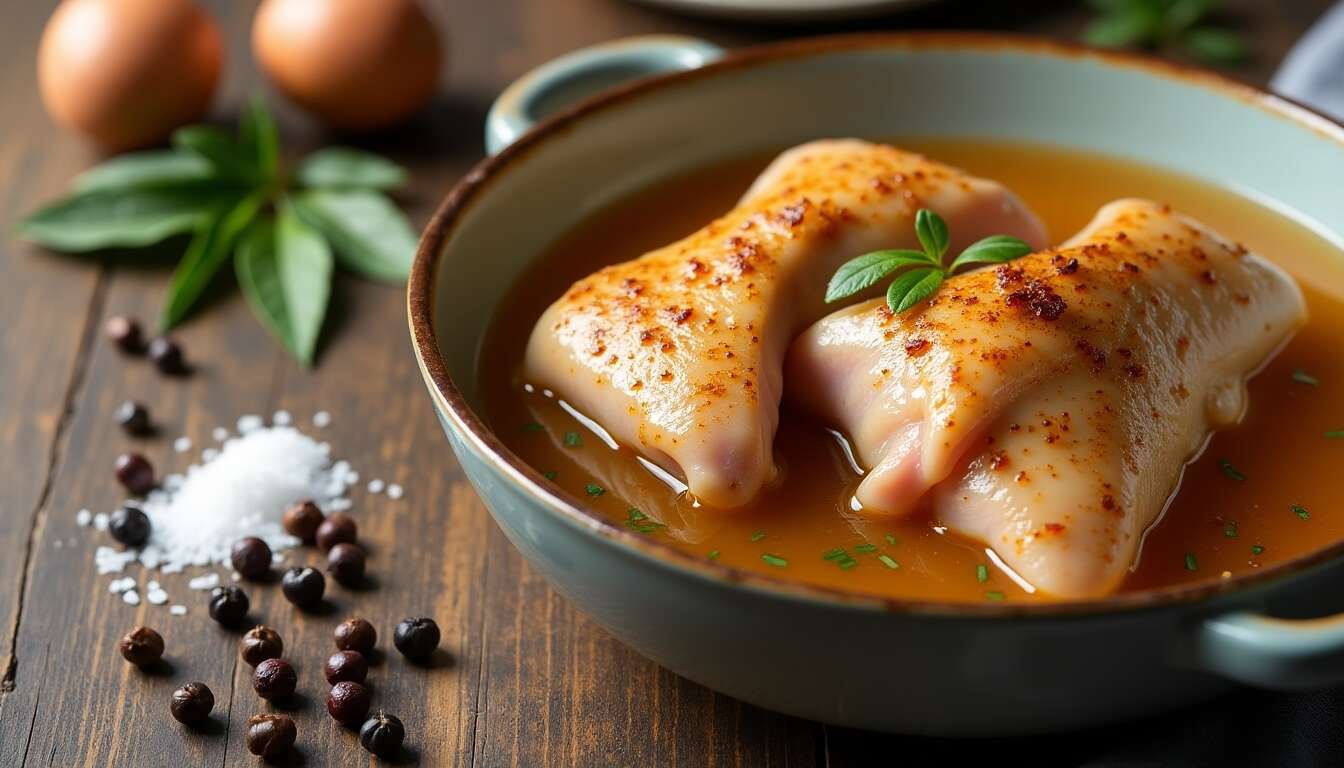 Bouillon de carcasses de poulet : recette savoureuse et facile