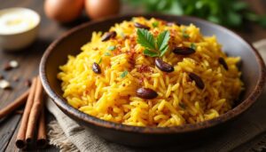 Riz Biryani à l’Indienne : recette Authentique et Savoureuse