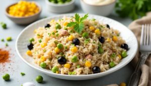 Salade de riz facile et savoureuse : la recette parfaite