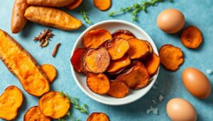 Chips de patate douce au four : recette rapide et saine