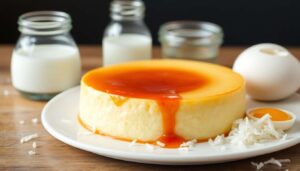 Flan coco rapide et facile au micro-ondes