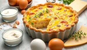Quiche au thon et moutarde facile et rapide