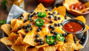 Recette Délicieuse de Nachos au Cheddar