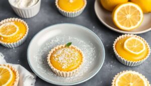 Tartelettes au citron : recette facile et savoureuse