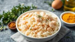 Riz au poulet facile : découvrez notre recette rapide