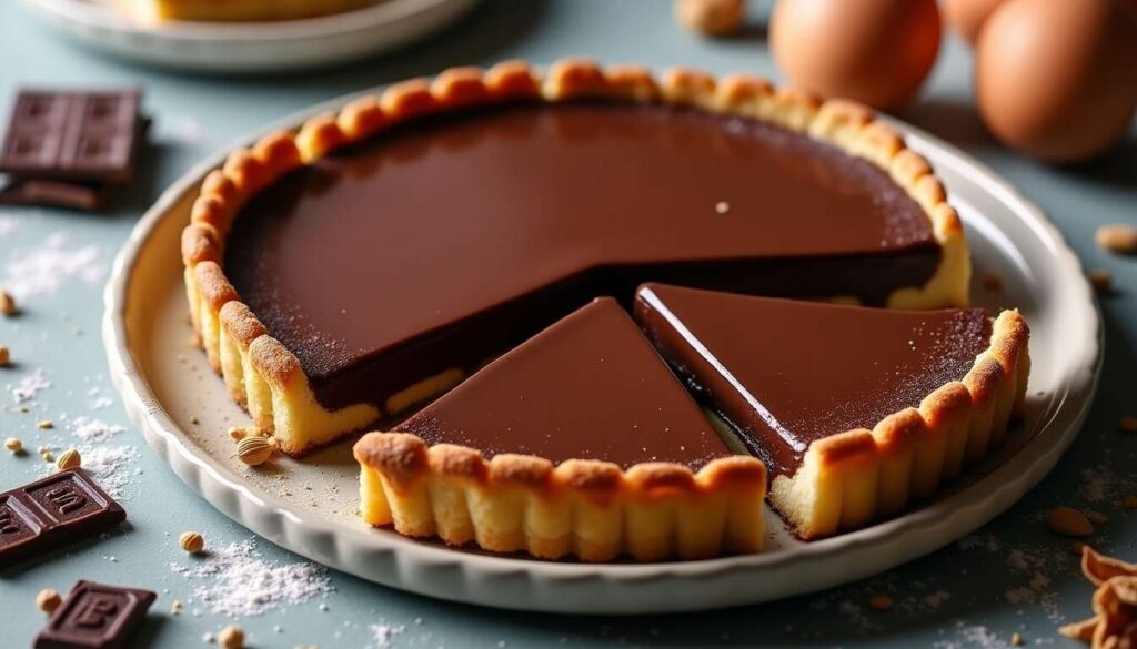Flan pâtissier au chocolat : recette gourmande