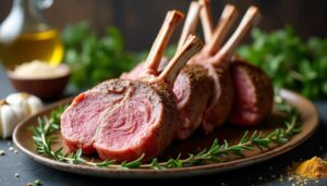 Carré d’agneau au four : recette gourmande