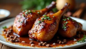Cuisses de canard au miel : recette gourmande et facile