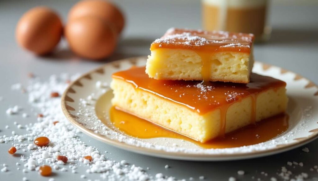 Flans de semoule au caramel : recette facile et savoureuse