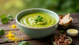 Sauce verte maison : recette facile et savoureuse