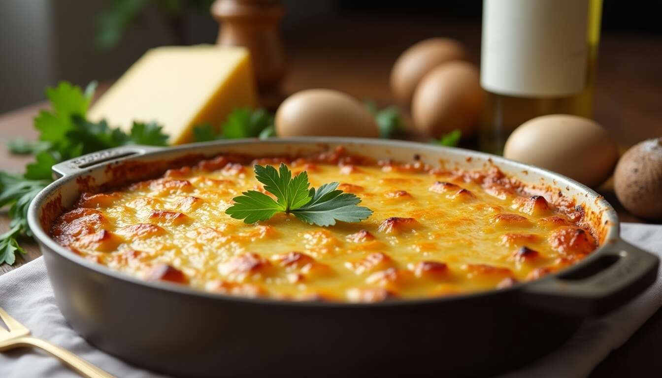 Plus rapide que le gratin dauphinois, Laurent Mariotte vous propose un gratin de pommes de terre express