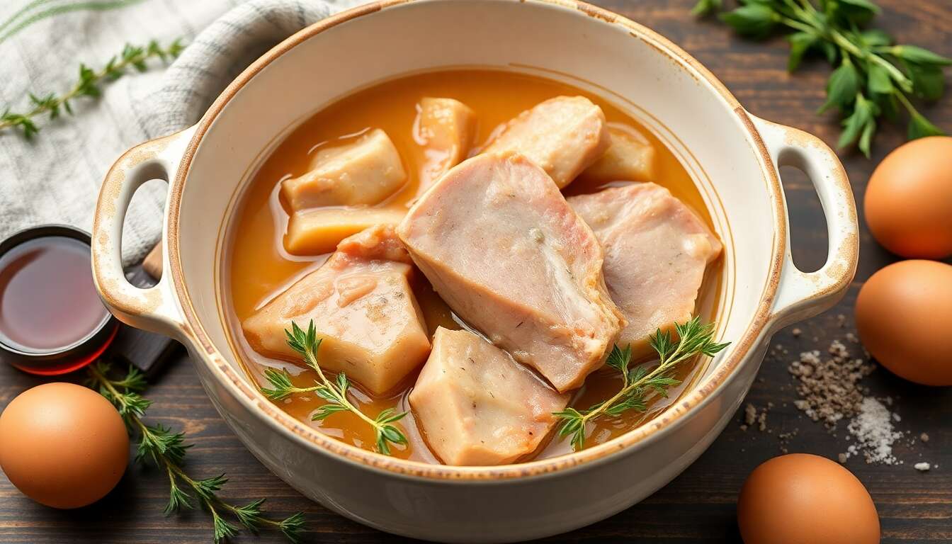 Cocotte de poitrine de porc : recette savoureuse et facile
