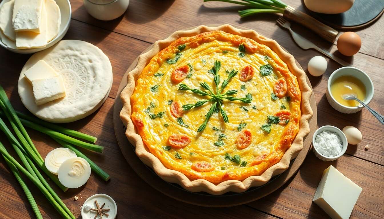Quiche aux poireaux et chèvre : recette savoureuse