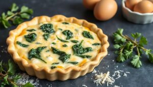 Quiche à la ricotta et aux épinards : une recette savoureuse