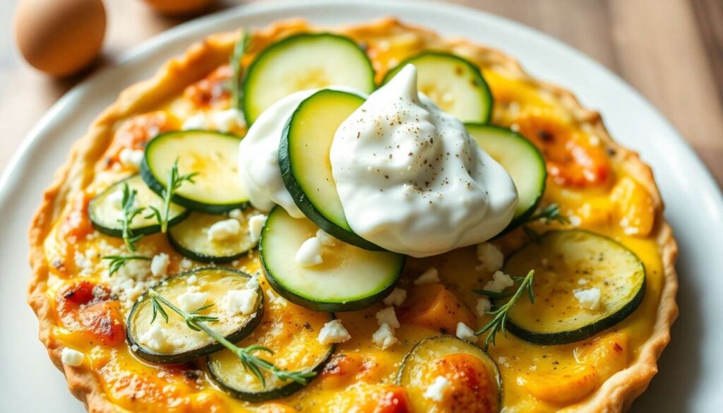 Quiche aux courgettes sans pâte : la recette légère et savoureuse