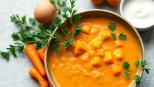 Velouté de carottes au curry : recette facile et savoureuse