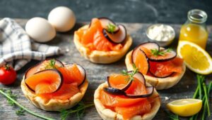 Bouchées de radis noir et saumon : une recette apéro saine et gourmande