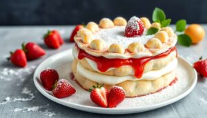 Charlotte aux fraises et mascarpone : recette gourmande