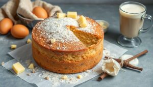 Gâteau nature moelleux : recette sans yaourt