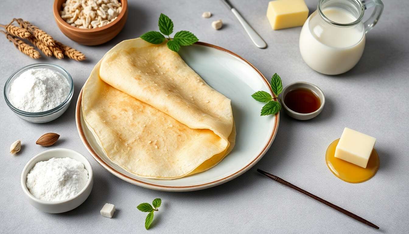Crêpe légère à la Maïzena : recette facile et rapide