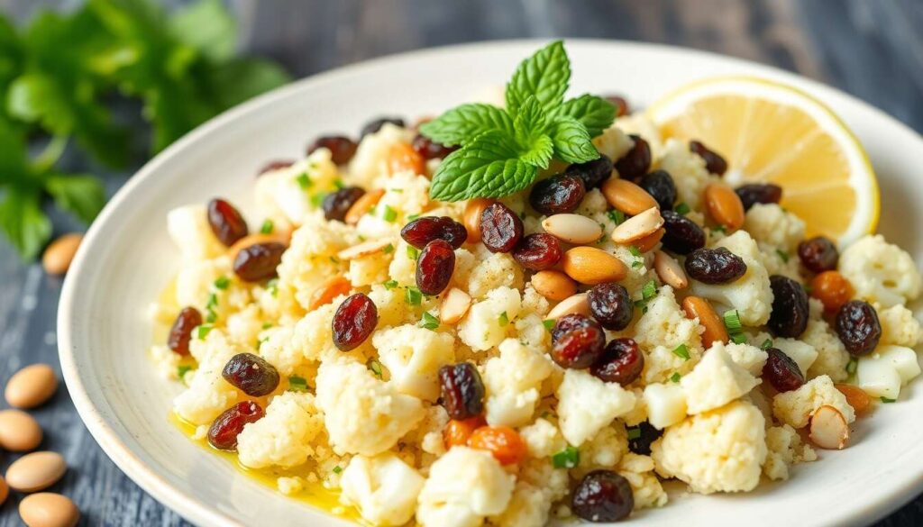 Taboulé de chou-fleur cru : recette fraîche et originale