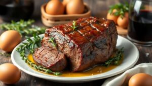 Rôti de bœuf : cuisson lente pour une tendreté parfaite