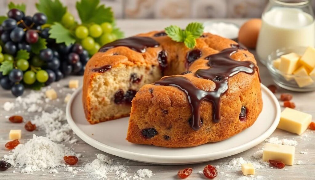 Recette facile : cake aux raisins moelleux